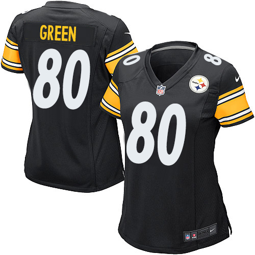 Women's Game Ladarius Green Nike Jersey Black Home - #80 NFL Pittsburgh Steelers